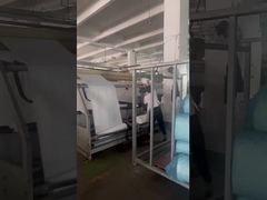 지아루이 섬유 회사 자체의 직물 공장의 생산 과정의 현장 촬영