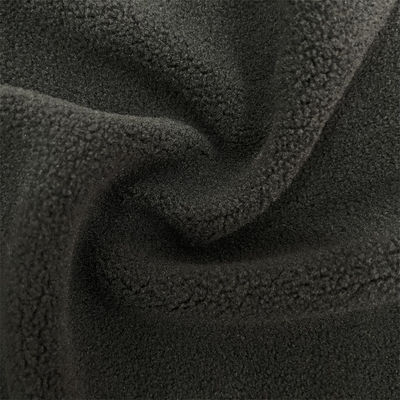 100 Polyester Fleece Sweatshirt Fabric with Anti Pilling and Terry Knitted Design